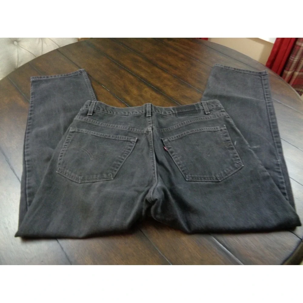 Levis 550 38x32 Relaxed Fit Vtg‎ Black USA Vintage